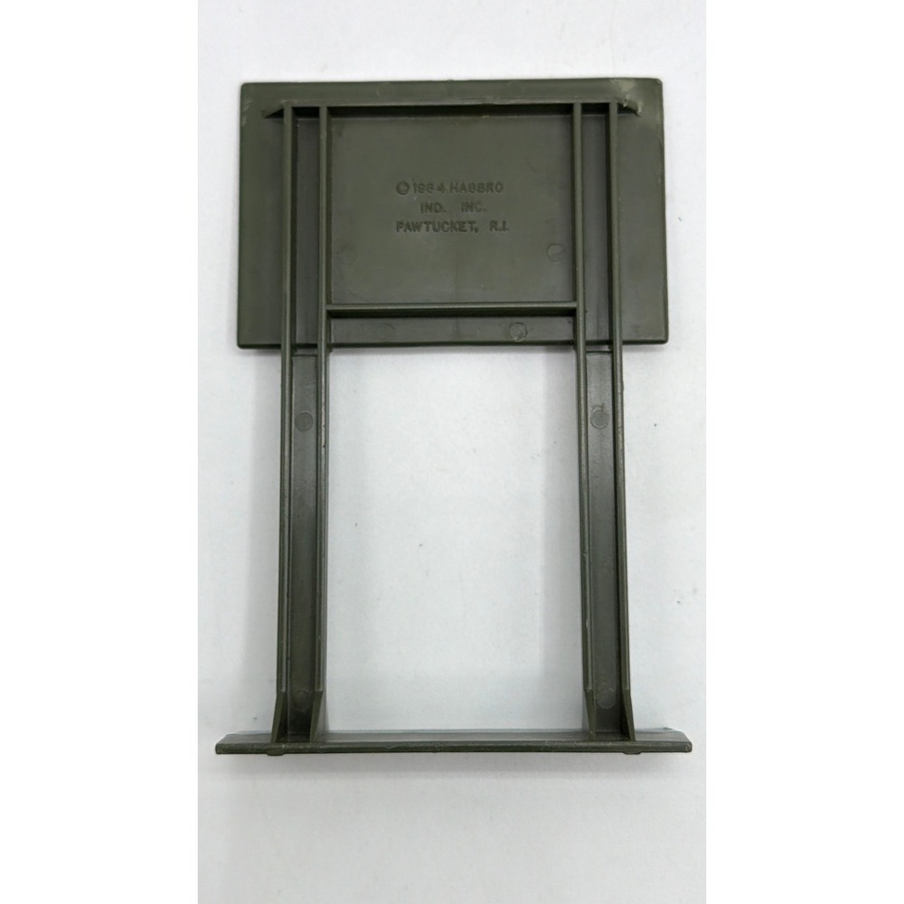 Vintage 1984 Hasbro GI Joe Restricted Area & Ammunition Depot Signs Accessory - Picture 3 of 8